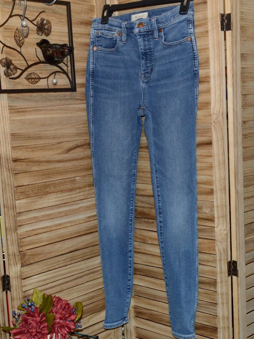 Madewell 26 Jeans 10" High-Rise Skinny